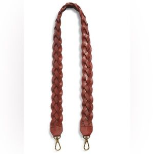 NWOT MADEWELL LEATHER BRAIDED HANDBAG STRAP-OUT OF STOCK!